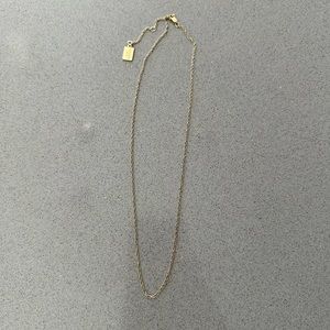 Miranda Frye delicate gold necklace